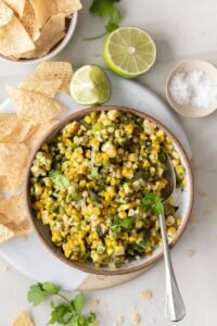 chipotle Roasted chili corn salsa