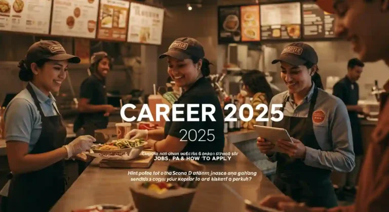Chipotle employees working together in a modern restaurant