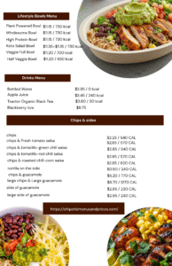 Colorful Chipotle salad bowl with toppings and vinaigrette on rustic table Chipotle Salad Menu 2025